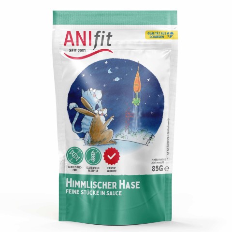 Cat Wet pet food Heavenly Hare 85g 12 Piece -1- Anifit